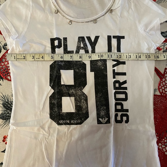 Armani Jeans y-shirt size 38 - Picture 3 of 4